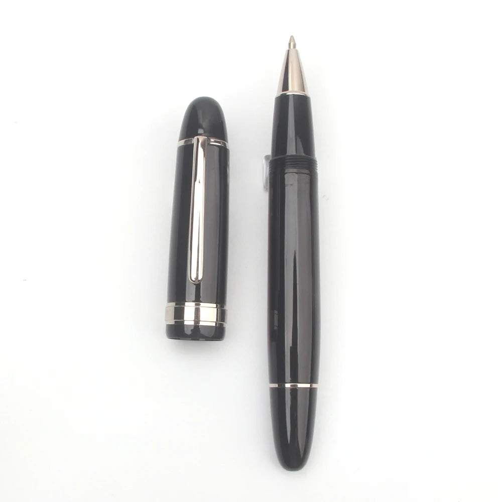 Luxury Metal Black Rollerball Pen Classic Design Large Size Fountain Pen Office Business Writing Pens PK MB 149
