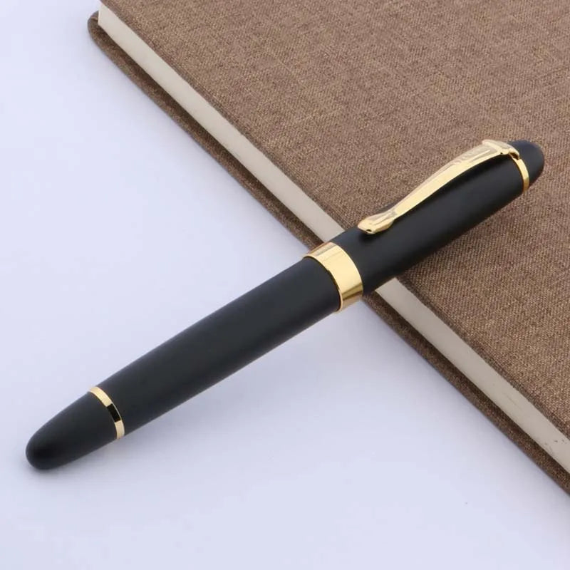JINHAO 450 matte black Charcoal golden executive stationery Rollerball pen